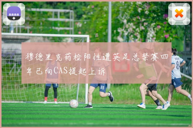 穆德里克药检阳性遭英足总禁赛四年已向CAS提起上诉